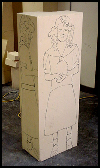 Uncarved April