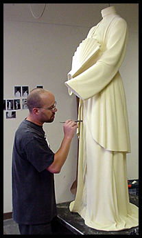 Rober sculpts Ellen