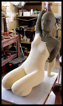foam with clay